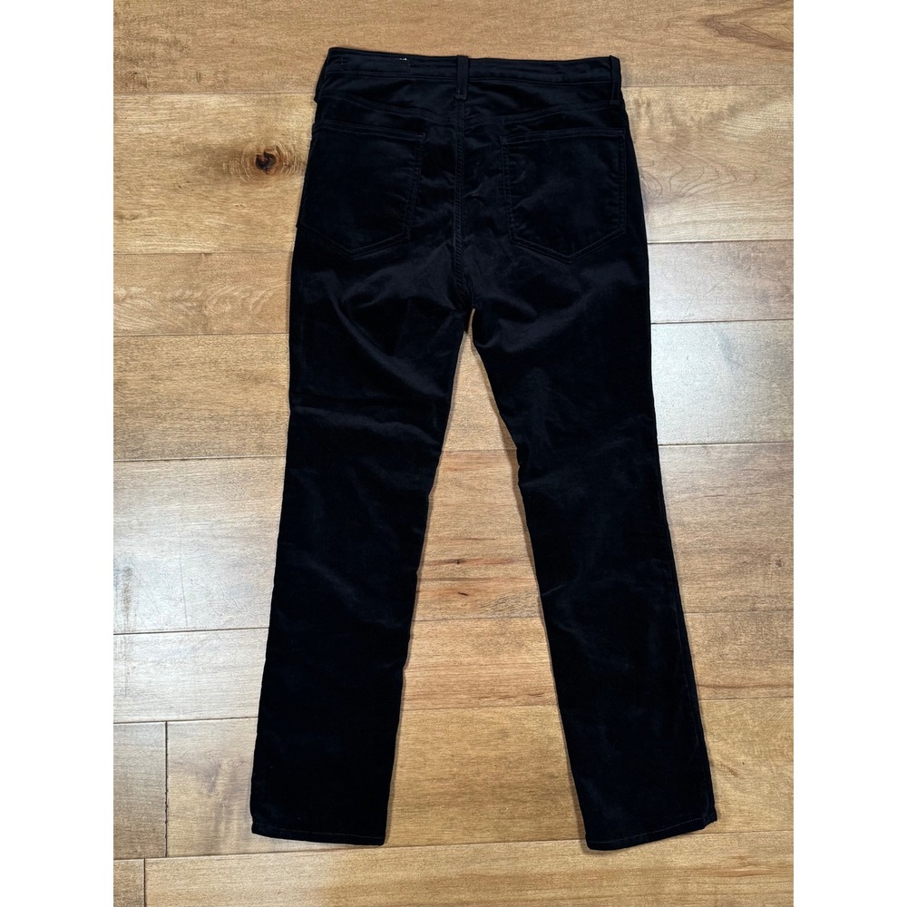 Rag & Bone Dojo High Waist Ankle Skinny Pants Black Velvet Women's 28 NWOT - Picture 2 of 7